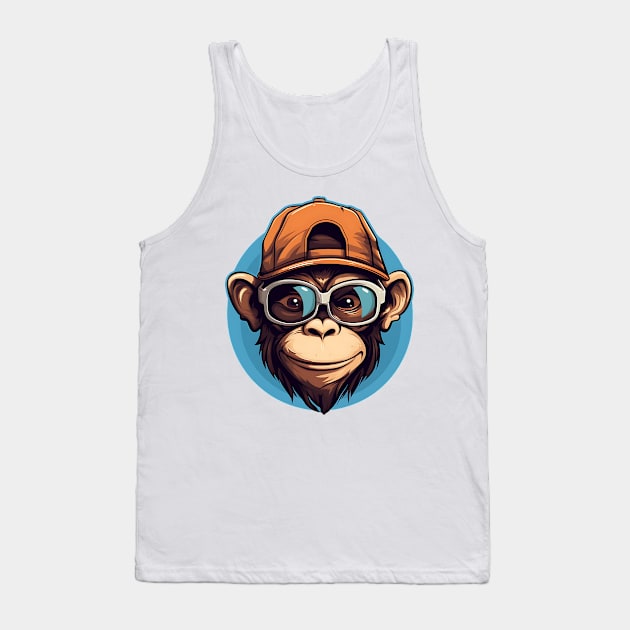 Keep calm and swing on like a monkey Tank Top by Printashopus